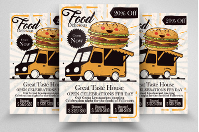 Fast Food Flyer Template