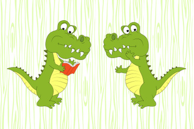 cute crocodile animal cartoon