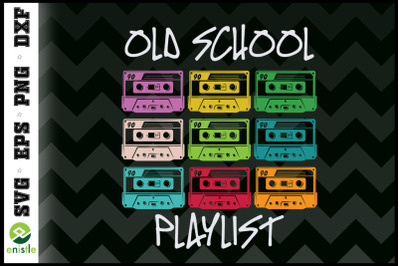 Cassette Tape 80s Old School Playlist