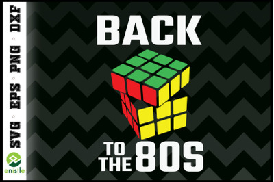 Back To The 80s Rubik Costume Party