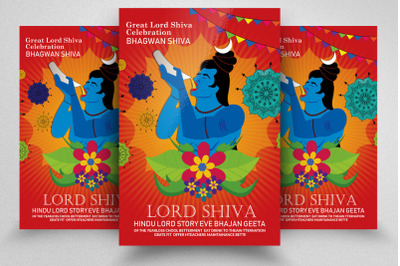 Lord Shiva Flyer&2F;Poster