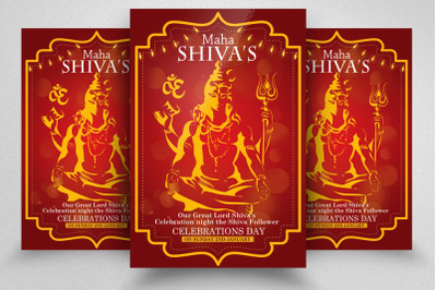 Shivratri Festival Flyer Template