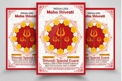 Shivratri Hindu Event Flyer/Poster