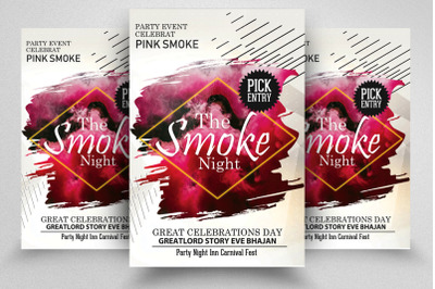 Smoke Party Flyer/Poster