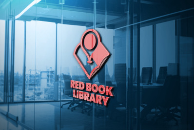 Red Book Point Logo Template