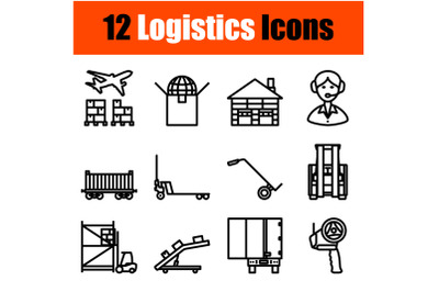 Logistics Icon Set