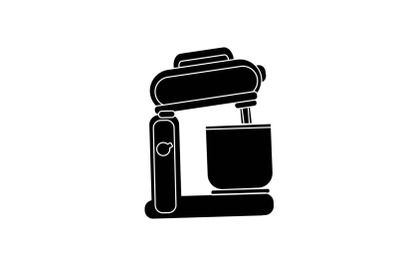 Kitchen Mixer Solid Flat Icon