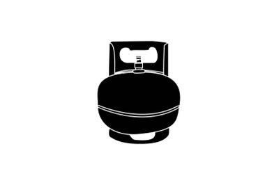 Kitchen Gas Cylinders Solid Flat Icon