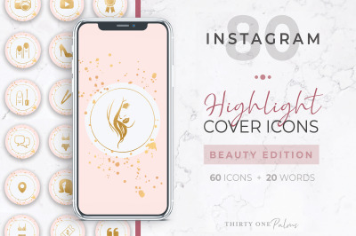 Beauty Instagram Highlight Covers