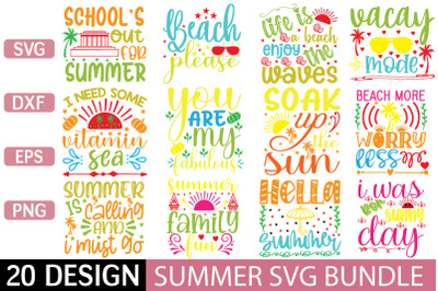 summer svg bundle vol 6