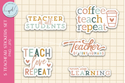 Teacher appreciation stickers