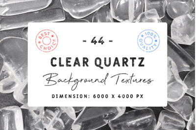 44 Clear Quartz Background Textures