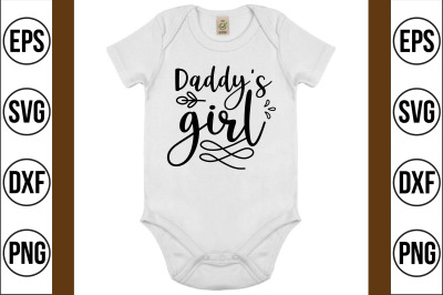 daddy&#039;s girl svg cut file