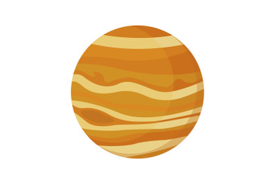 Planet Jupiter Flat Icon Planet Jupiter Flat Icon