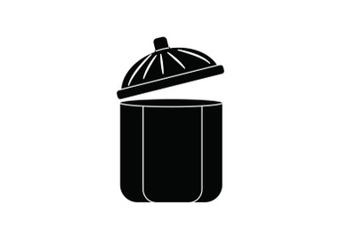 Kitchen Jar Solid Flat Icon