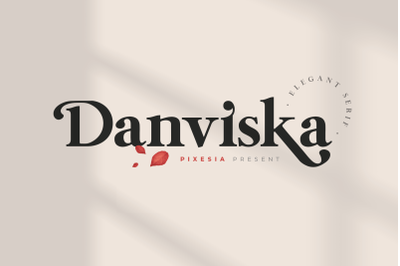 Danviska - An Elegant Modern Serif Font