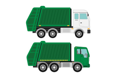 garbage truck illustration