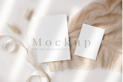 Presentation Card,Photoshop Mockup,PSD Mockup