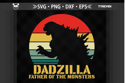 Dadzilla Father Of The Monster Dad Day