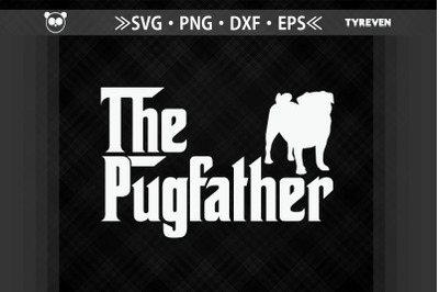 The Pugfather Father&#039;s Day Dog Dad