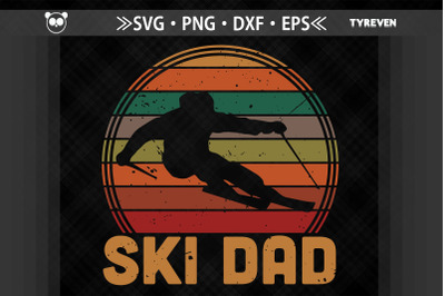 Ski Dad Father&#039;s Day Gift Funny