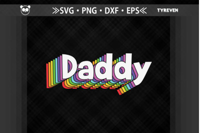 Daddy LGBTQ+ Colors LGBTQ Rights