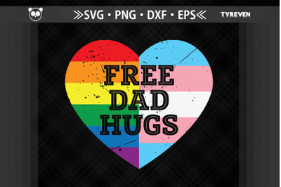 Free Dad Hugs LGBTQ&2B; Rights