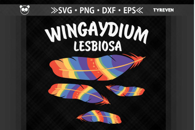 Wingaydium Lesbiosa LGBTQ Proud