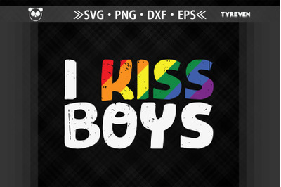 I Kiss Boys LGBTQ Proud LGBTQ Rights