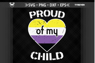 Proud Of My Child Non Binary LGBTQ