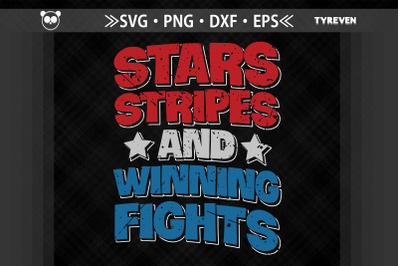 Stars Stripes and Winning Fights USA