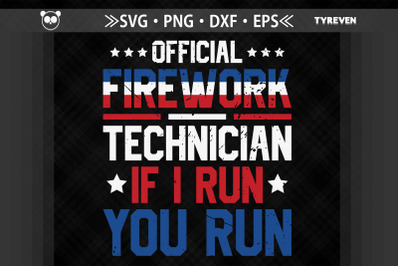 Official Firework Techinician July 4th