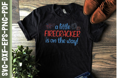 A Little Firecracker Is On The Way Baby