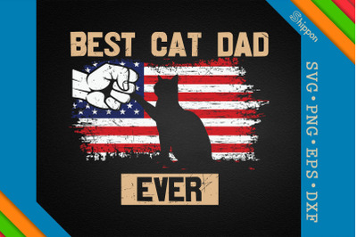 Best Cat Dad Ever Father&amp;&23;039;s Day Gift