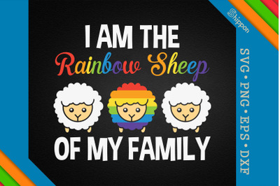 I Am The Rainbow Sheep Of My Family