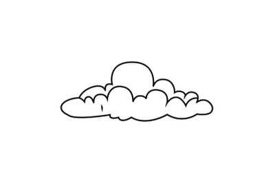 Cloud Sky Outline Icon