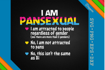 I Am Pansexual LGBTQ Proud LGBTQ Rights