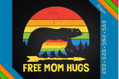 Free Mom Hugs LGBTQ Proud Bear