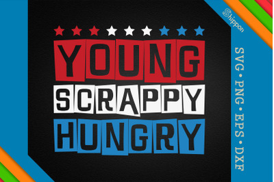 Young Scrappy Hungry 4th of July USA