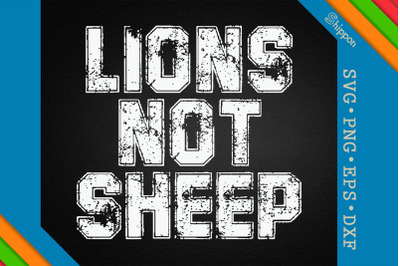 Free Free Lion Not Sheep Svg 293 SVG PNG EPS DXF File