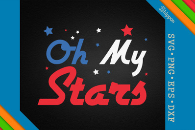 Oh My Stars 4th of July America