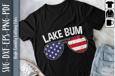 Lake Bum Sunglasses 4th of July USA