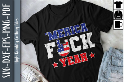 Merica Yeah 4th of July America US