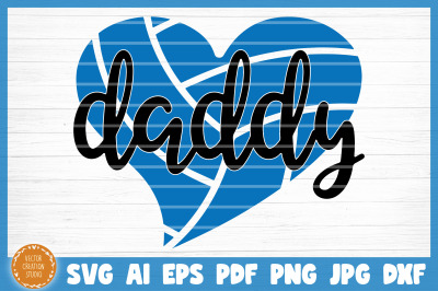 Volleyball Dad SVG Cut File