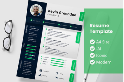 Note Resume Template