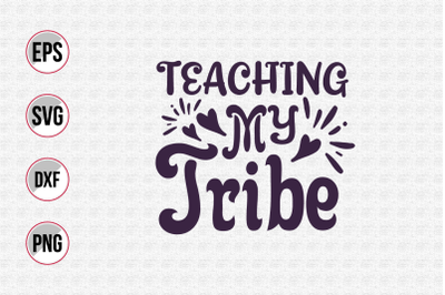 Teaching my tribe svg.