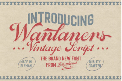 Wanlaners - Vintage Script