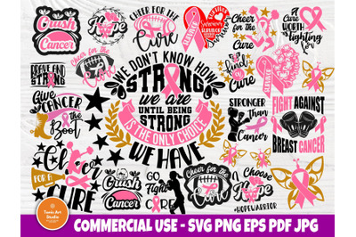 Breast Cancer SVG Bundle, Survivor Svg, Ribbon Svg