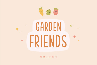 Garden friends | Font duo