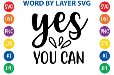 yes you can svg